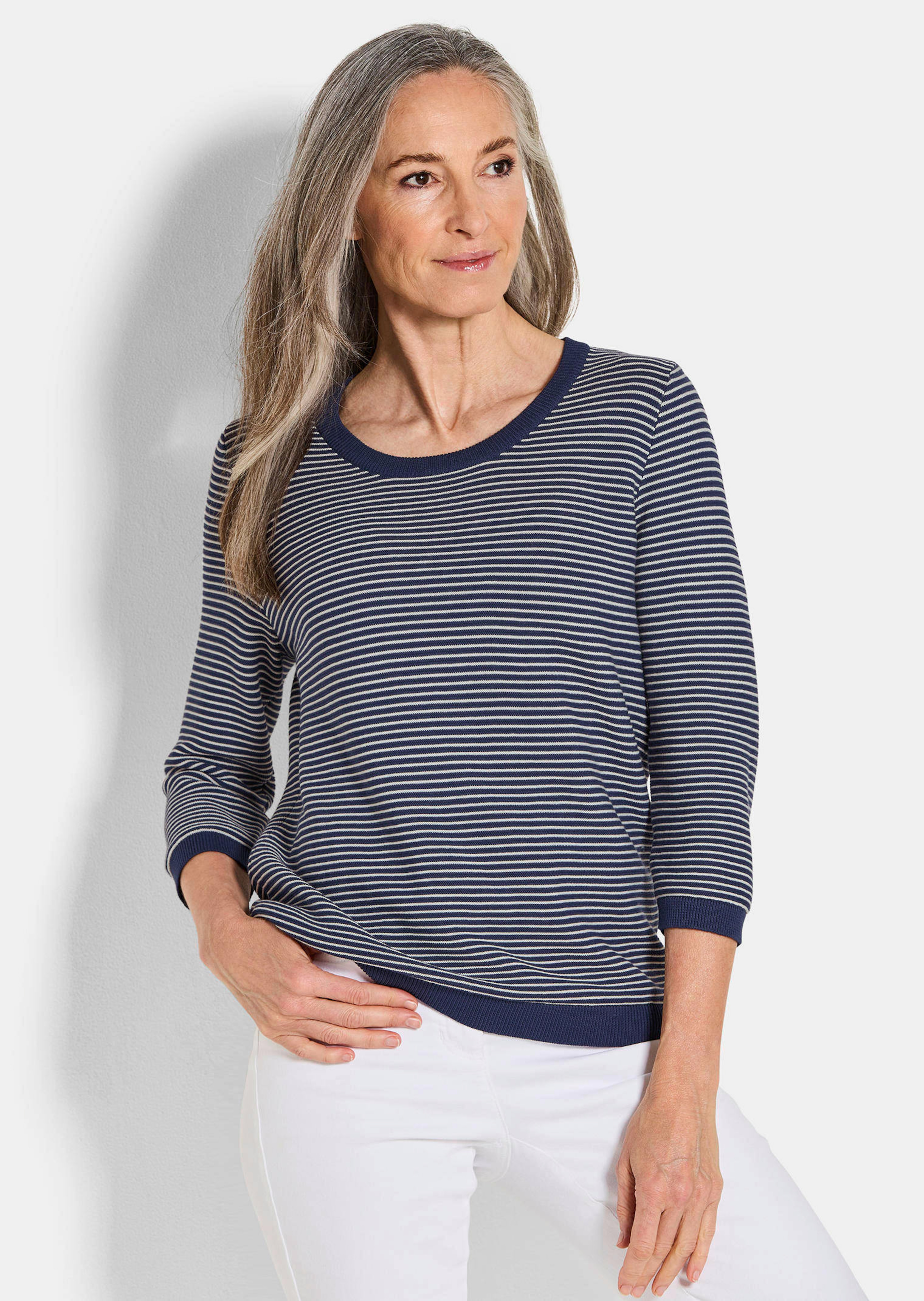 Strickpullover aus Baumwolle