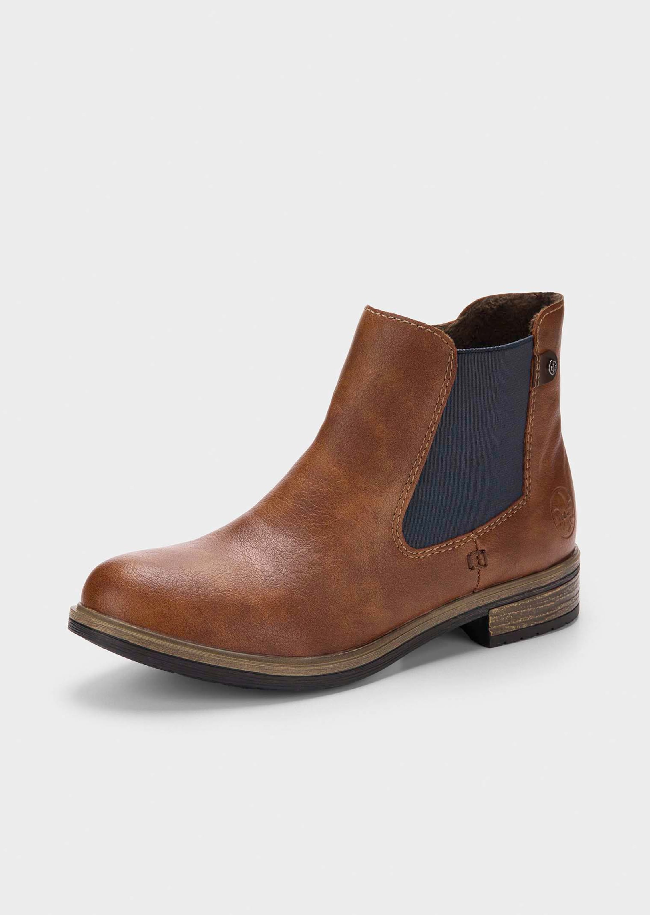 Chelsea Boots mit Innenfutter in braun atelier GOLDNER