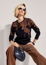 Pullover mit Blüten-Motiv thumbnail 4