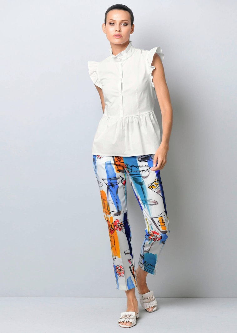 Blusentop im Boho-Style