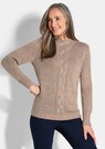 Strickpullover mit Zopfstrick thumbnail 1