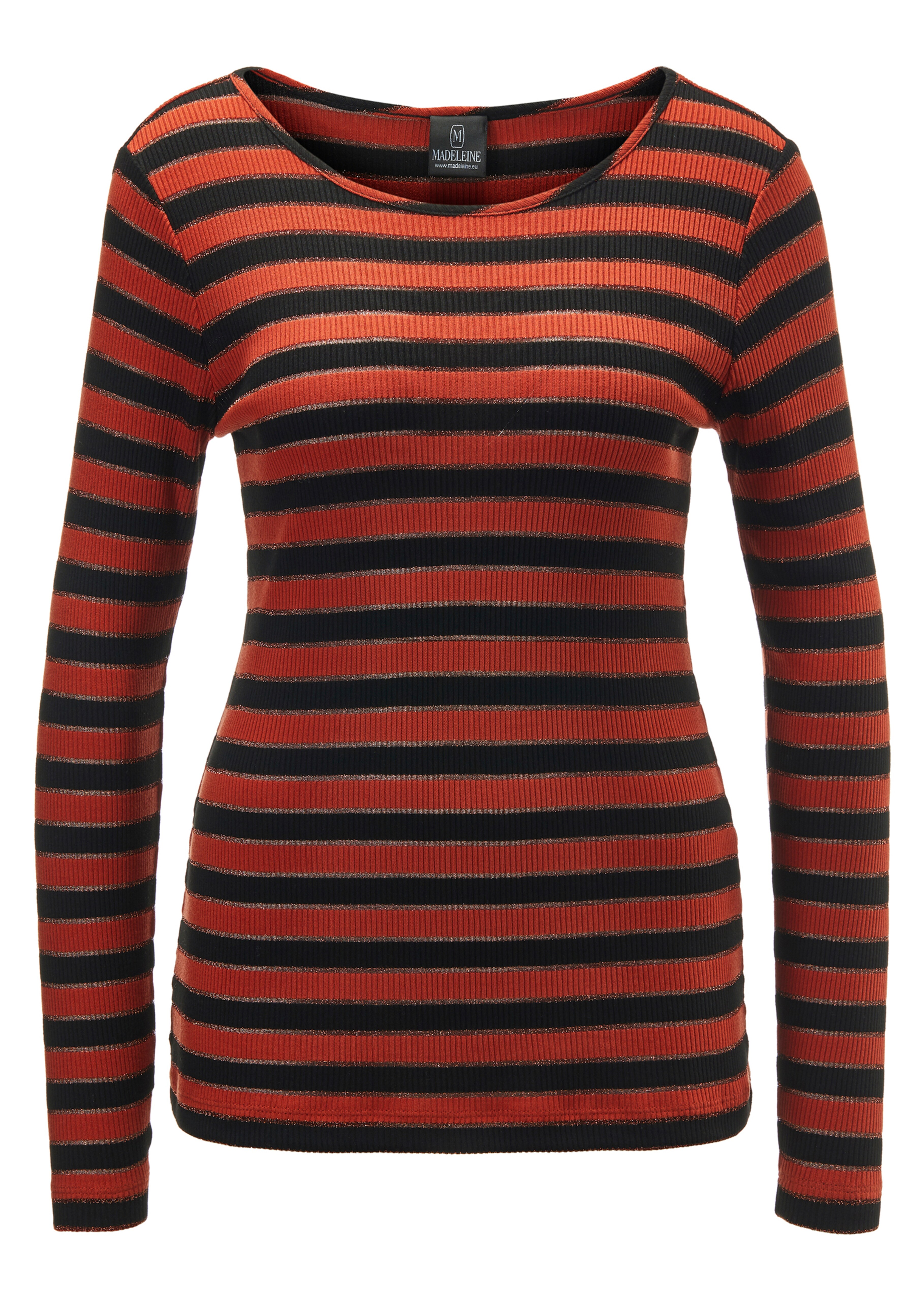 Ringelshirt mit Glanz