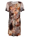 Shirtkleid allover Animaldessin thumbnail 3