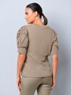 Shirt mit gerafftem Halbarm thumbnail 3