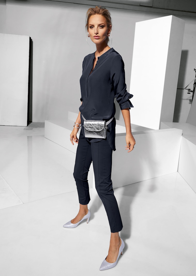 Schlanke Stretch-Hose