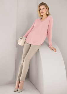 Oversize-Pullover mit Good Cashmere thumbnail 7