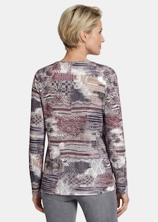 Tricot shirt met print thumbnail 3
