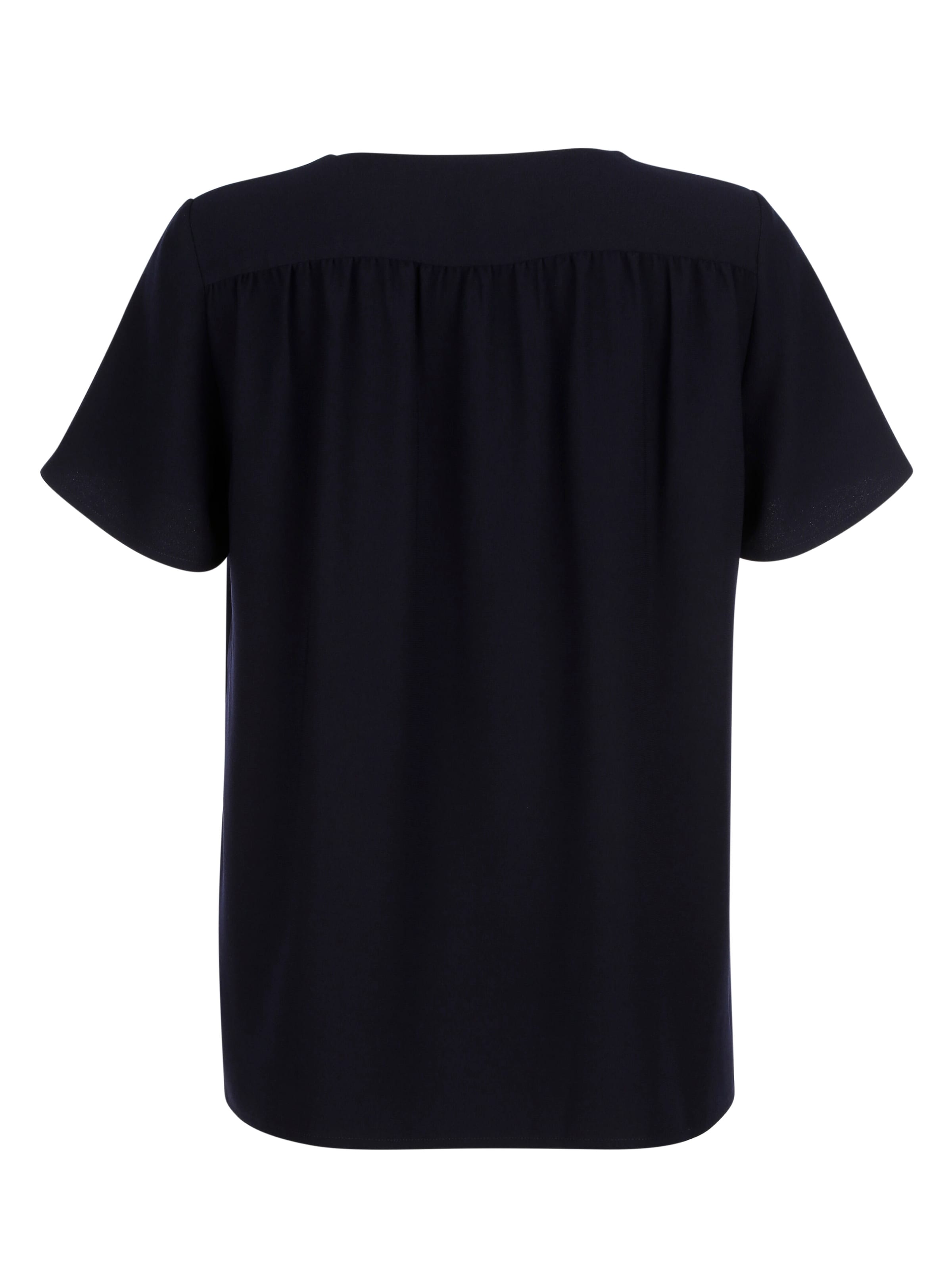 Bluse mit V-Ausschnitt