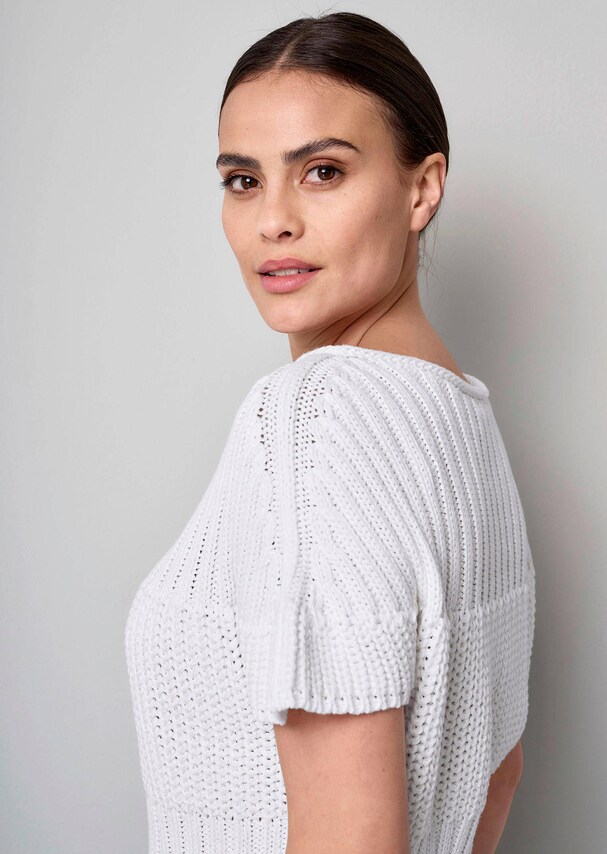 Pullover mit Strukturmix 4