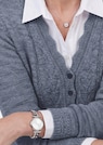 Strickjacke mit filigranen Ajourdetails thumbnail 5