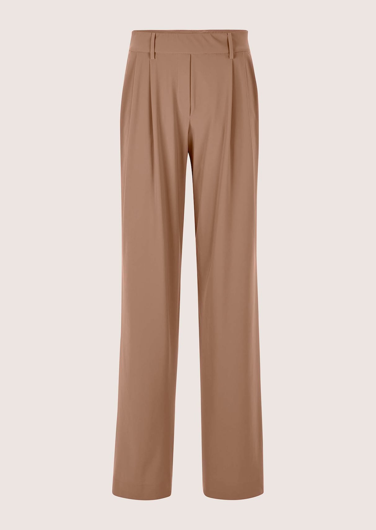 Jersey-Schlupfhose mit weitem Bein