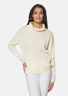 Turtleneck jumper with cashmere thumbnail 1