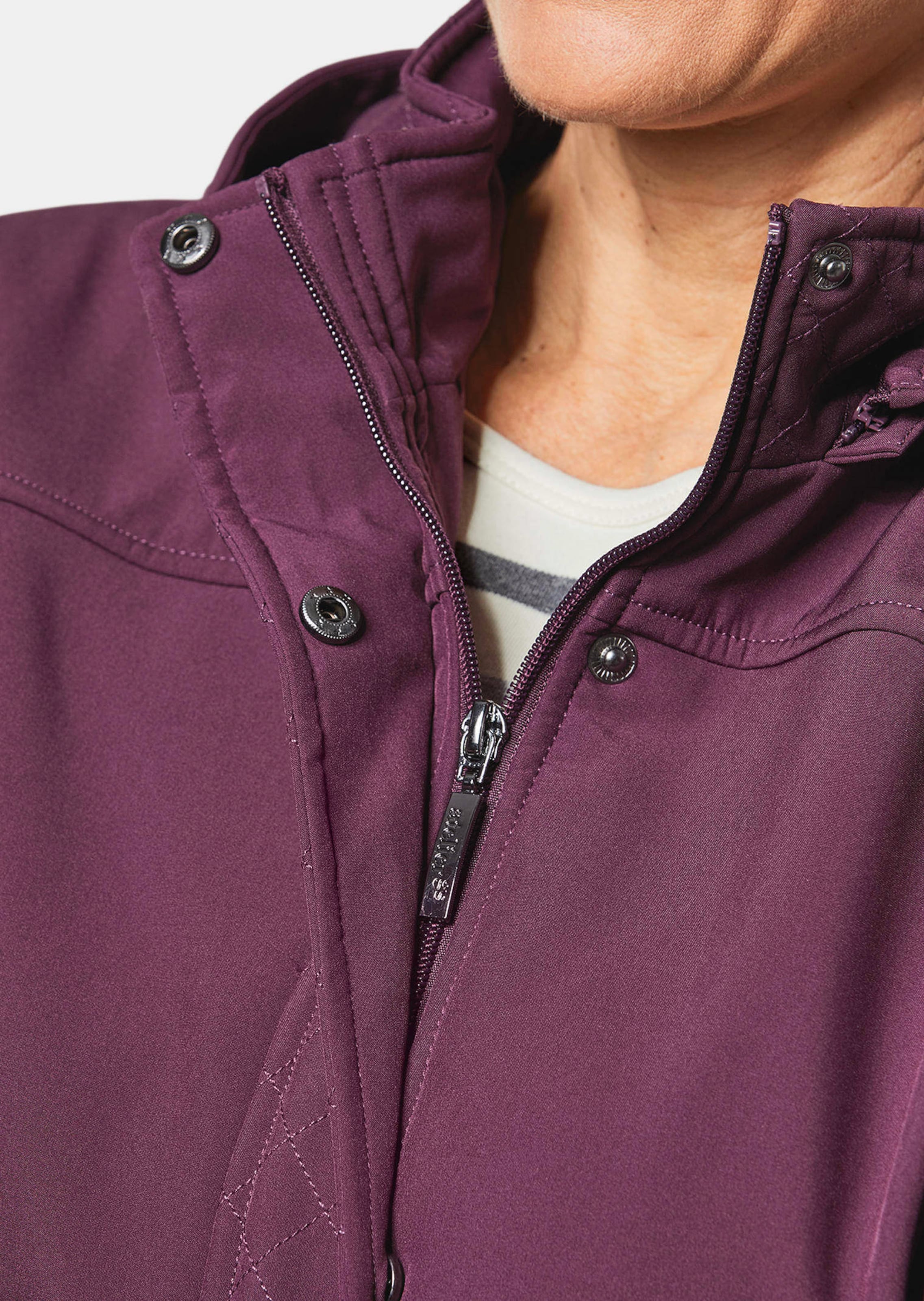 Veste Softshell OEX - Gris - Taille S - Capuche, Fermeture éclair - Occasion