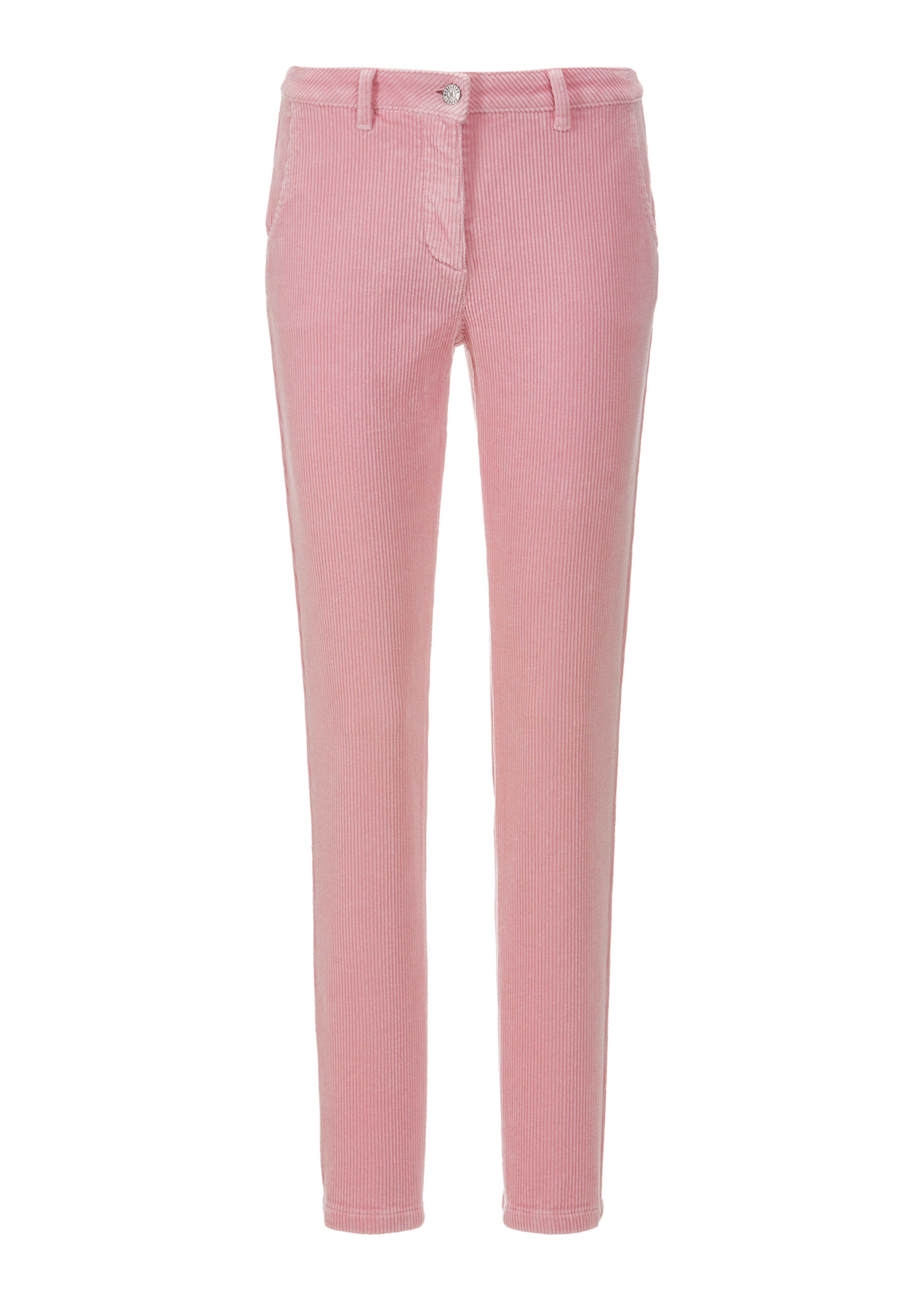 Ankle-length corduroy trousers