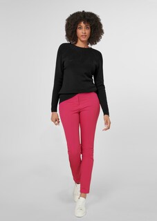Knitted jumper with ajour accents thumbnail 2