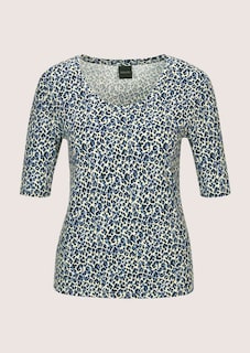 Rundhals-Shirt mit Unikat-Druck thumbnail 6