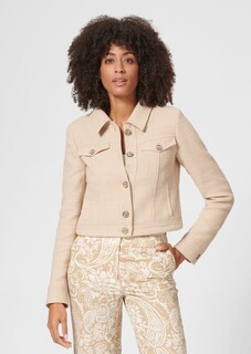 Kurze Tweedjacke im Jeansjacken-Look thumbnail 1