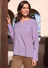 Lichte blouse van viscose met satijn thumbnail 2