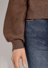 Feinstrickpullover mit Ballonärmeln thumbnail 5