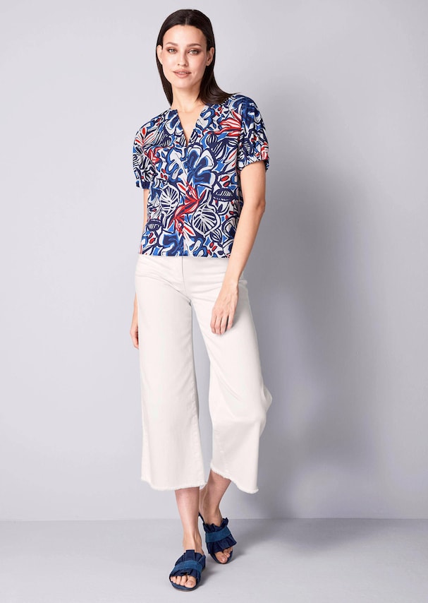 Bluse mit V-Ausschnitt 3