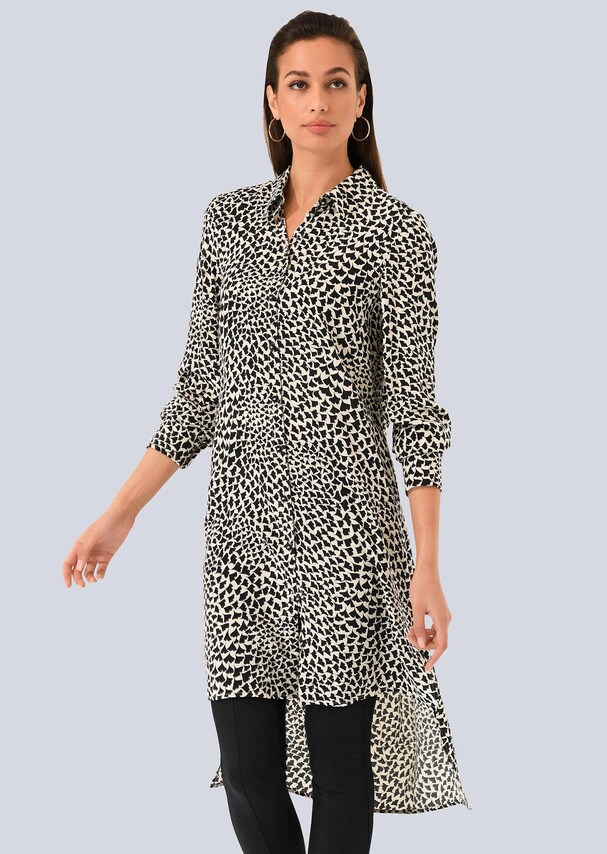 Bluse mit floralem Druck 3