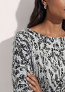 Pull en cachemire avec imprimé allover thumbnail 5
