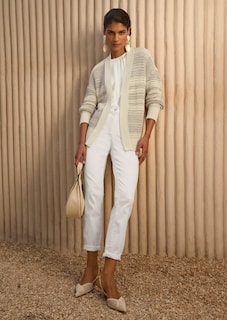 Cardigan with glazed yarn thumbnail 7