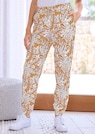 Bequeme Freizeithose mit Schlupfbund und Taschen thumbnail 1