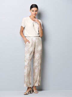 Hose mit floralem Print thumbnail 2