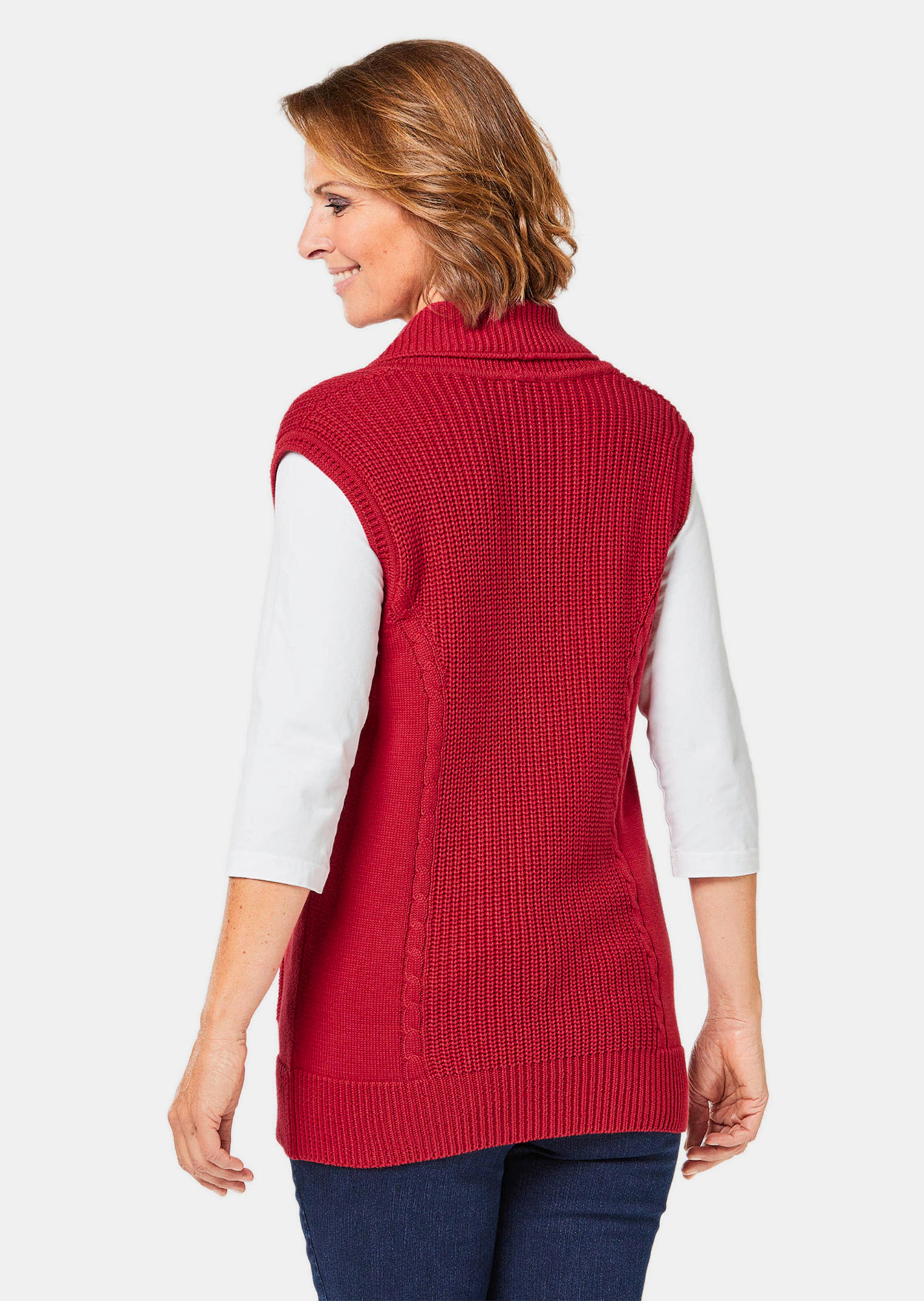 Gilet en tricot - rouge - Gr. 25 de Goldner Fashion