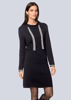 Strickkleid mit Tunnelzug thumbnail 1