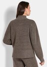 Strickpullover mit hohem Strickbund am Rundhals thumbnail 2