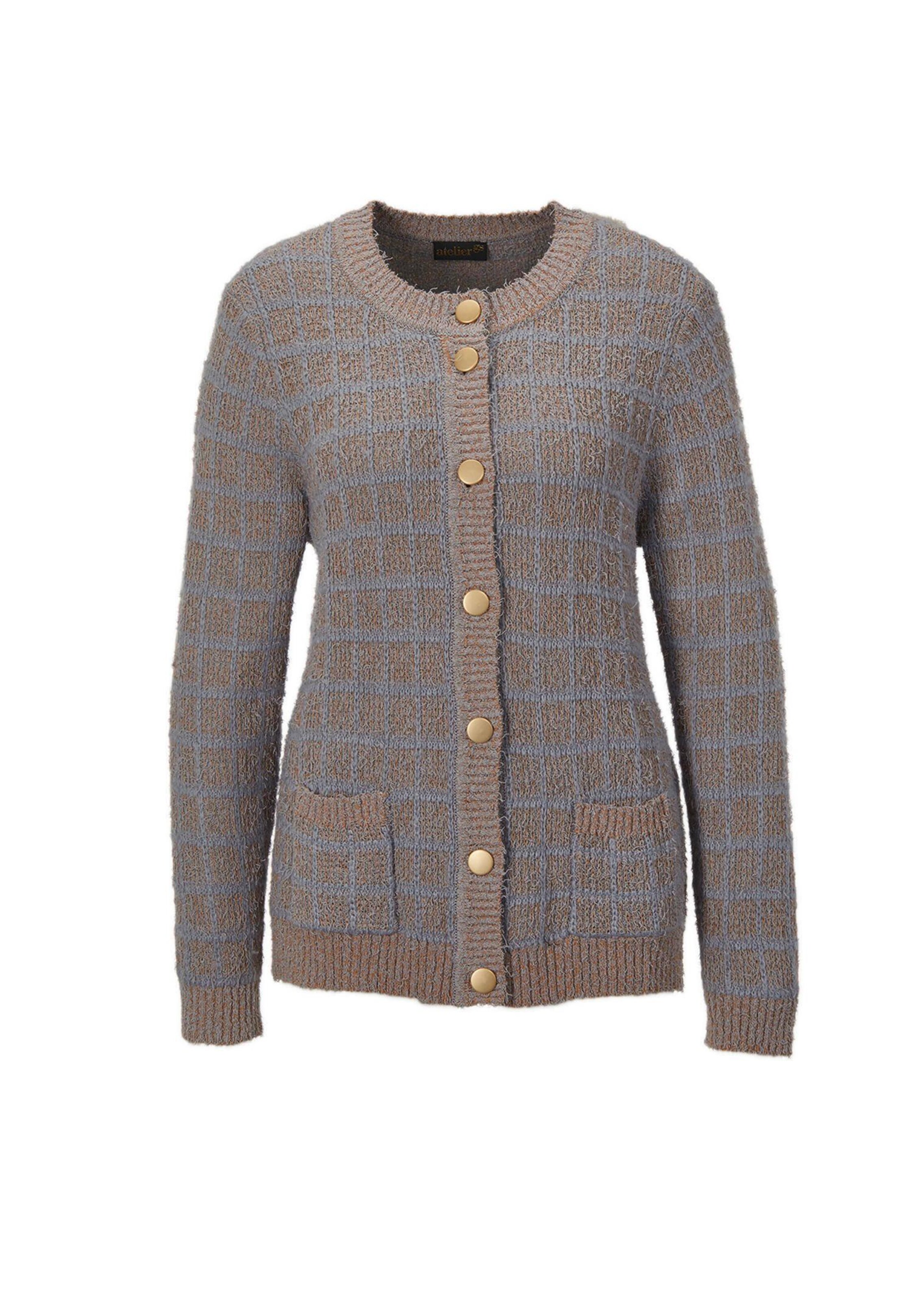 Strickjacke mit Taschen