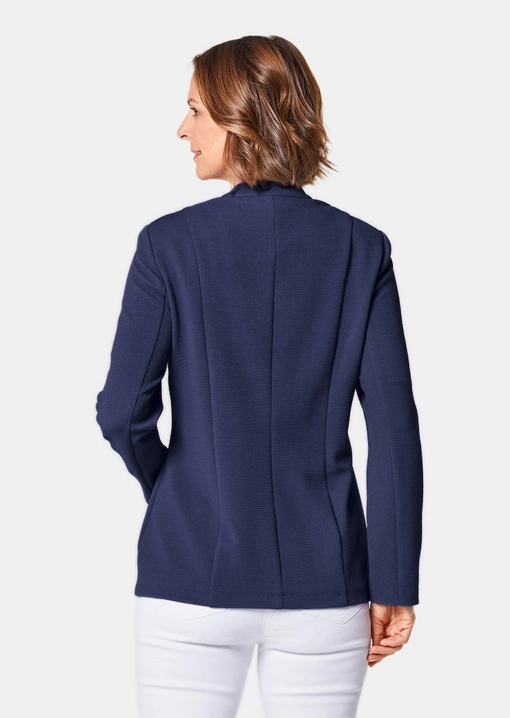 Blazer van licht elastisch materiaal 1