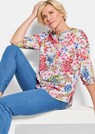 Pflegeleichte Bluse mit Blumenmuster thumbnail 4