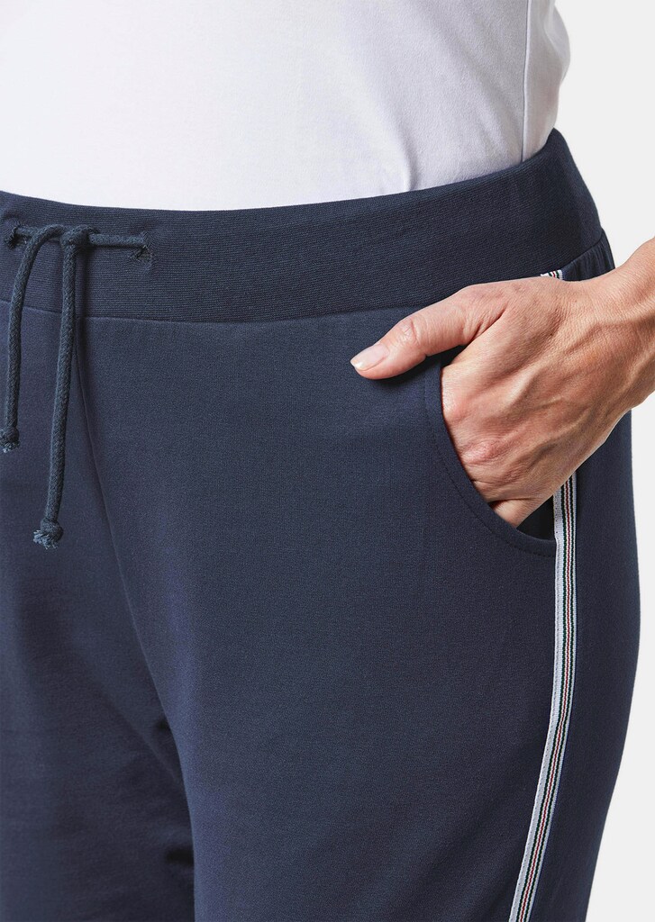 Bequeme Freizeithose mit Schlupfbund und Taschen