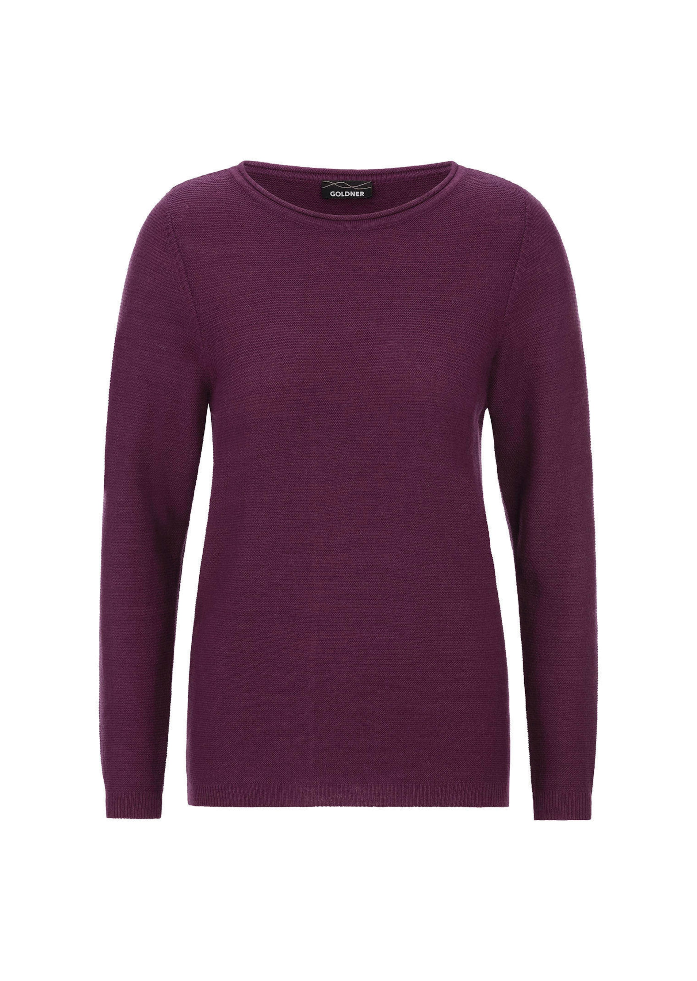 Fijn gebreide tricot pullover met boothals