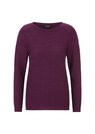 Fijn gebreide tricot pullover met boothals thumbnail 6