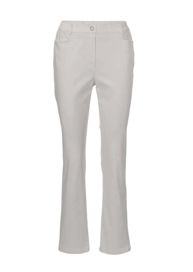 Lichte katoenen broek met elastische band