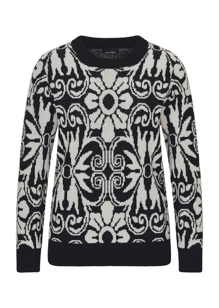 Strickpullover mit Schurwolle