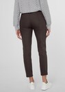 Skinny fit stretch trousers with piping thumbnail 3