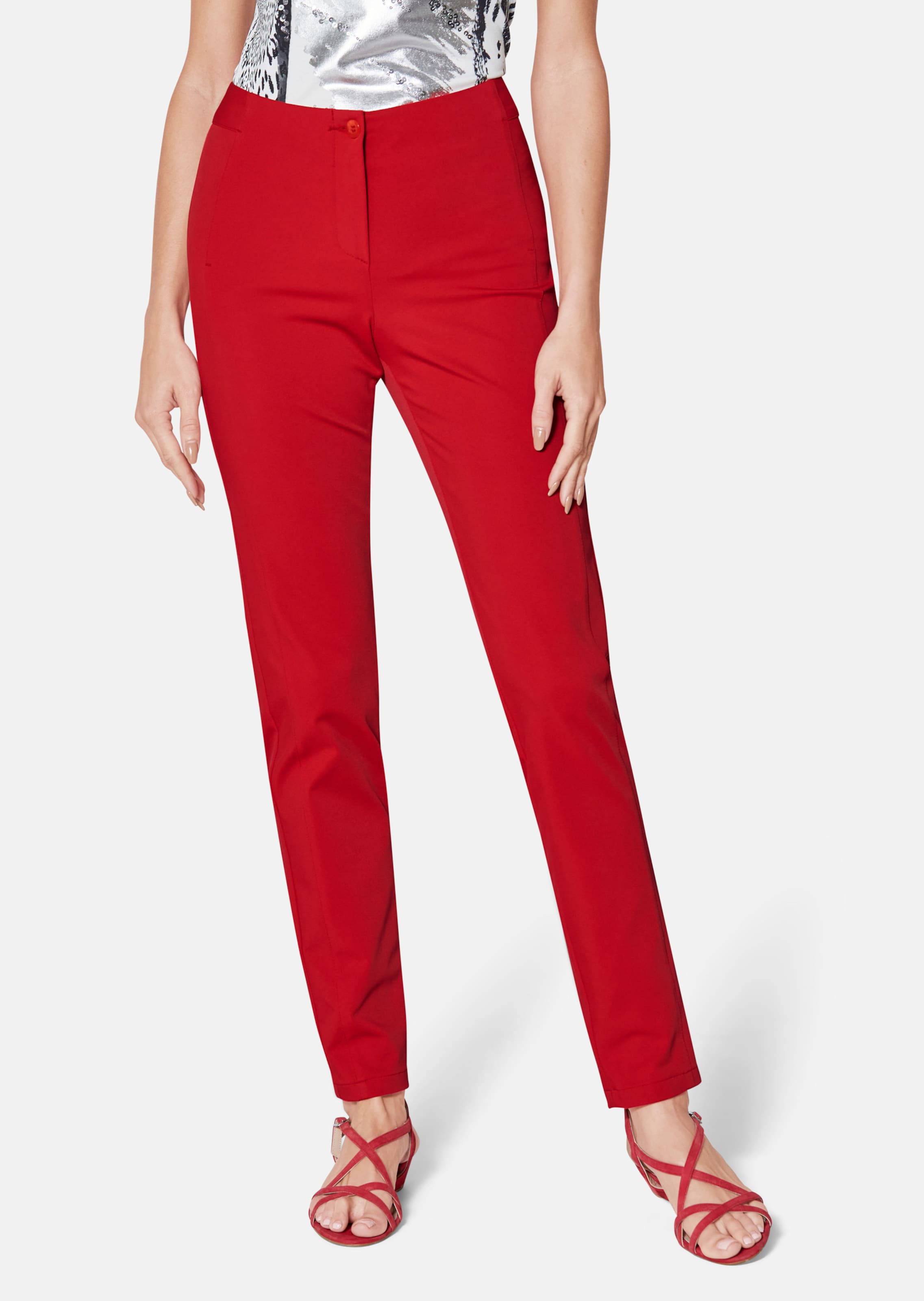 Narrow stretch trousers