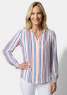 Streifenbluse mit Smokbündchen thumbnail 1