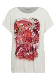 Elégant T-shirt avec motif à l'avant thumbnail 2