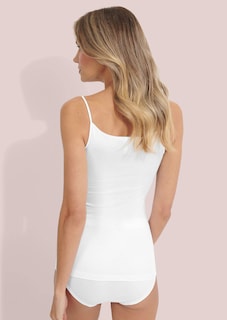 Trägerhemd im 2er-Pack mit Satinabschlüssen thumbnail 2