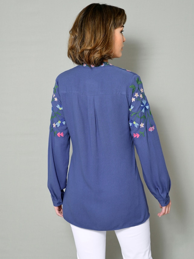 Tunika mit dekorativer Stückerei 2