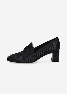 Escarpins en cuir à talon carré thumbnail 3