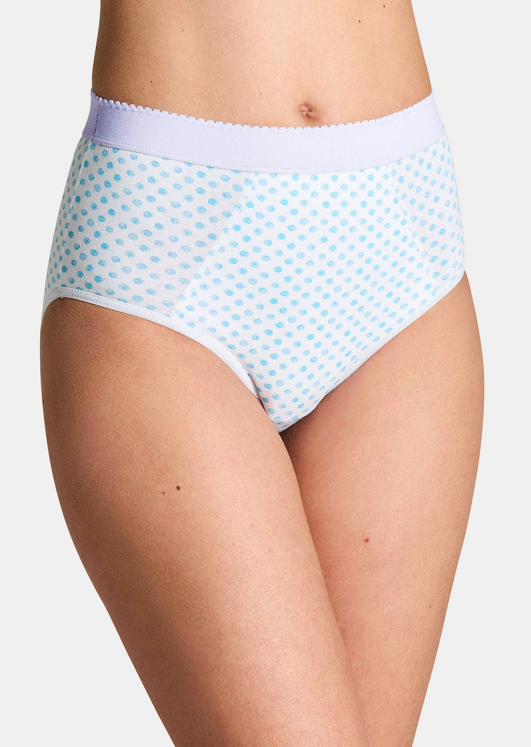 Baumwoll-Bauchwegslip im Mehrfachpack