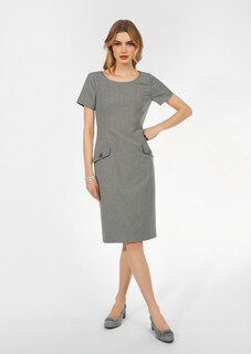 Etui-Kleid mit kurzen Ärmeln thumbnail 2