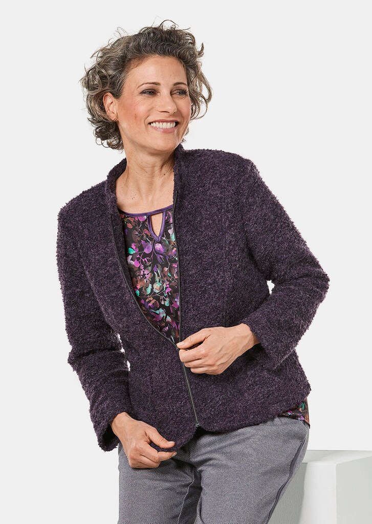 Kuschelweiche Bouclé-Jacke